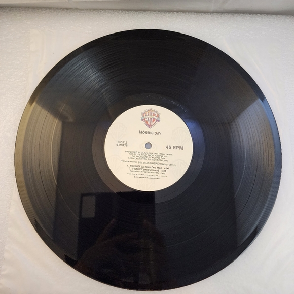 1988 Morris Day Fishnet Vinyl Record Maxi Single Warner Bros Records 45 RPM - Picture 4 of 11